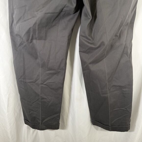 Brooks Brother Advantage Chino Elliot Pants Men's 37x30 Grey Pleated Cotton - Picture 10 of 10